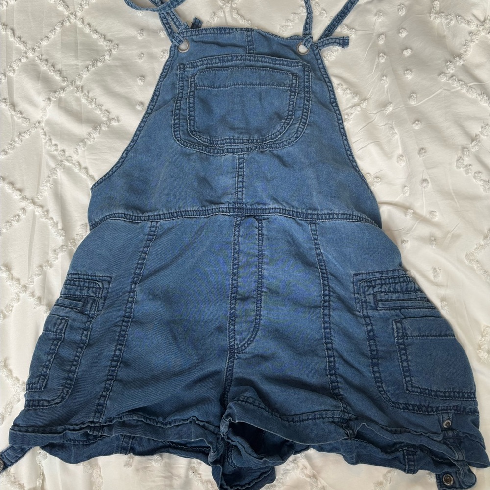 American Eagle Denim Blue One Piece